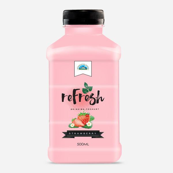 reFresh Strawberry Yoghurt 500ml